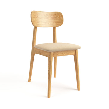 Esszimmerstuhl aus Eiche massiv Paolo