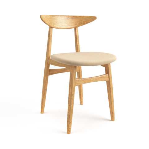 Esszimmerstuhl aus Eiche massiv Positano