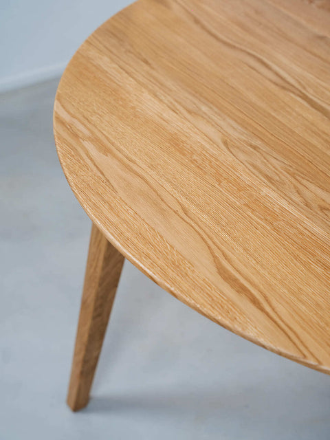 Esstisch aus massivem Eichenholz in Natur 120–220 cm Nico